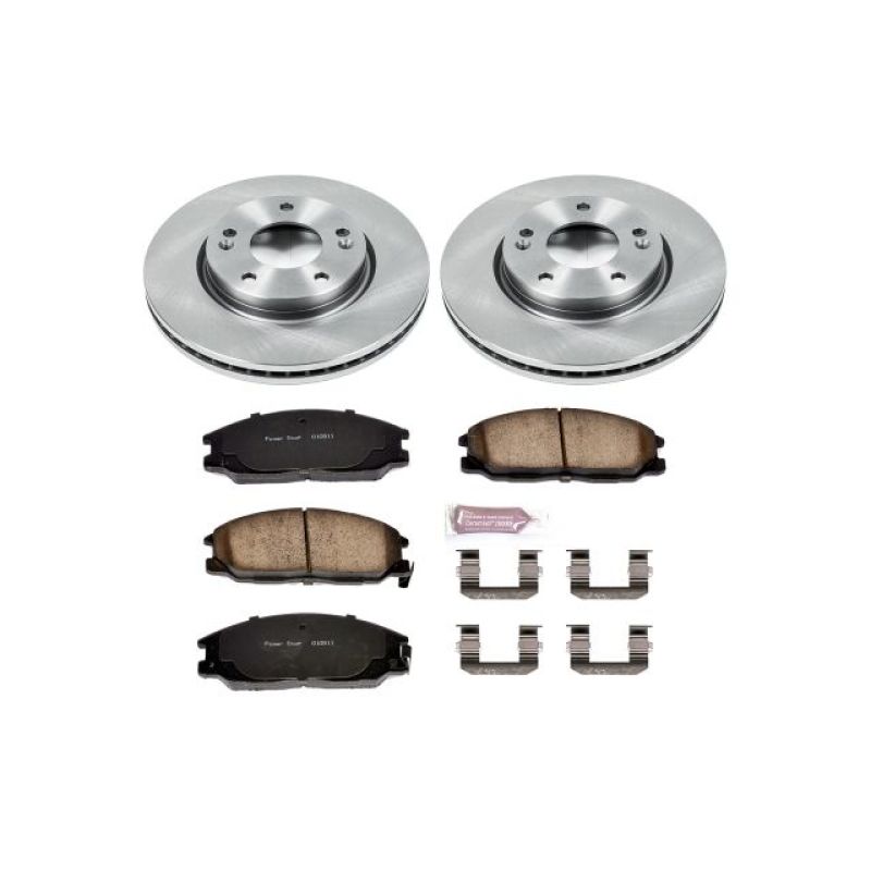 Power Stop 01-05 Hyundai Santa Fe Front Autospecialty Brake Kit Brake Kits - OE PowerStop