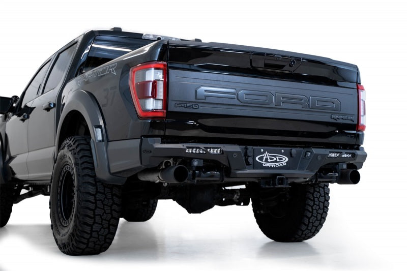 Addictive Desert Designs 21-22 Ford F-150 Raptor Phantom Rear Bumpet Bumpers - Steel Addictive Desert Designs
