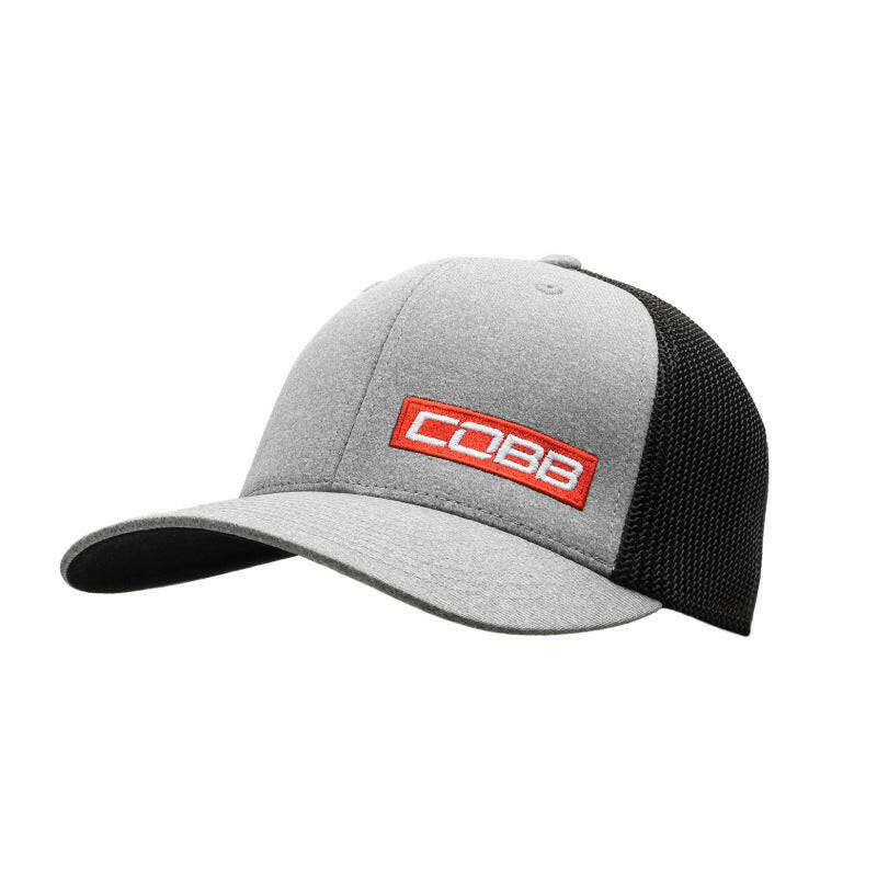 Cobb Tuning Mesh 2-Tone Stretch Cap - Heather/Black Shirts COBB