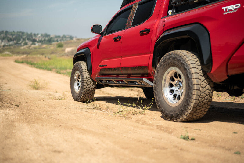 DV8 Offroad 24-25 Toyota Tacoma Double Cab Rock Sliders Body Armor & Rock Rails DV8 Offroad