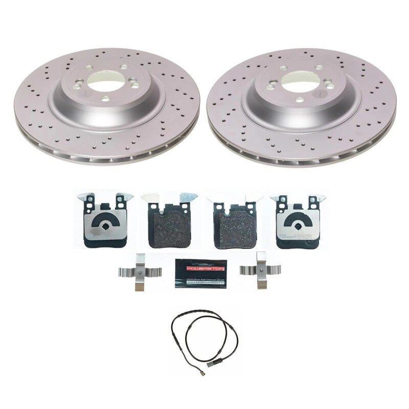 Power Stop 16-18 BMW M2 Rear Eurostop Brake Kit Brake Kits - OE PowerStop