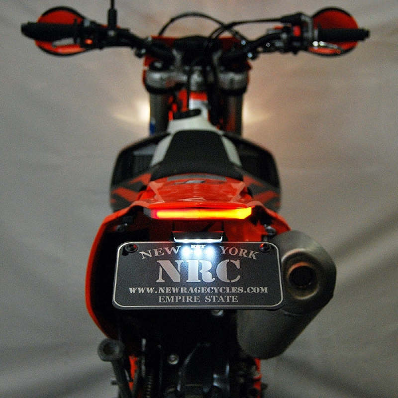 New Rage Cycles 17-19 KTM 250/350/450/500 EXC-F Fender Eliminator Kit Lights Corner New Rage Cycles
