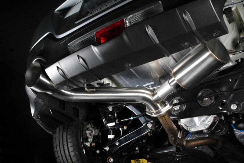 PERRIN 22-25 Subaru BRZ / Toyota GR86 Axle Back Exhaust SS (Single Side Exit w/Helmholtz Chamber) Axle Back Perrin Performance