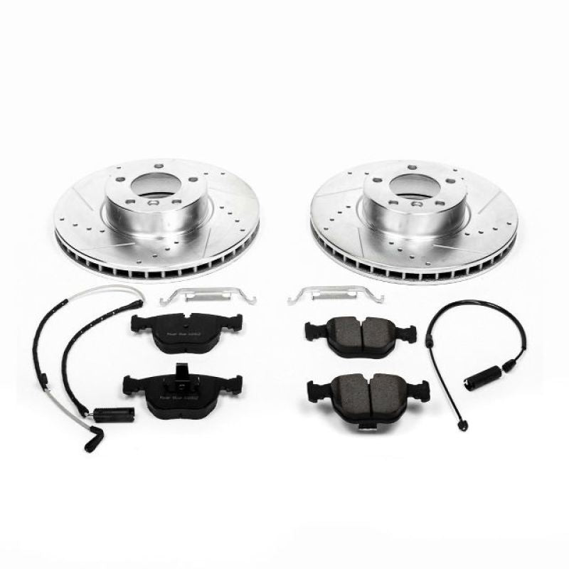 Power Stop 01-03 BMW 530i Front Z23 Evolution Sport Brake Kit Brake Kits - Performance D&S PowerStop