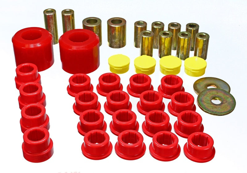 Energy Suspension 10 Chevy Camaro Red Rear End Control Arm Bushing Set Bushing Kits Energy Suspension