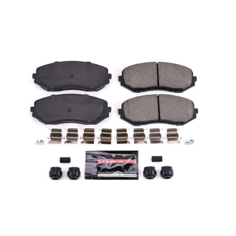 Power Stop 06-13 Suzuki Grand Vitara Front Z23 Evolution Sport Brake Pads w/Hardware Brake Pads - Performance PowerStop