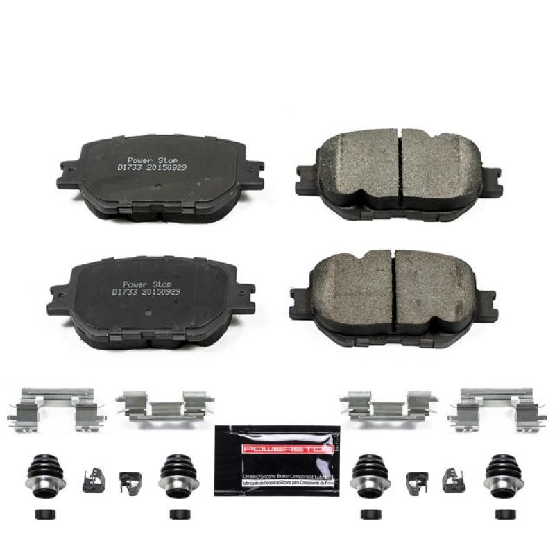 Power Stop 14-15 Lexus IS250 Front Z23 Evolution Sport Brake Pads w/Hardware Brake Pads - Performance PowerStop