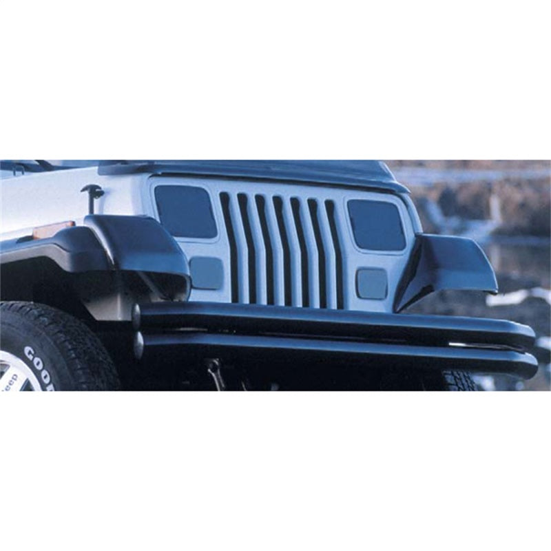 Rugged Ridge Molded Fender Guards 87-95 Jeep Wrangler YJ Body Armor & Rock Rails Rugged Ridge