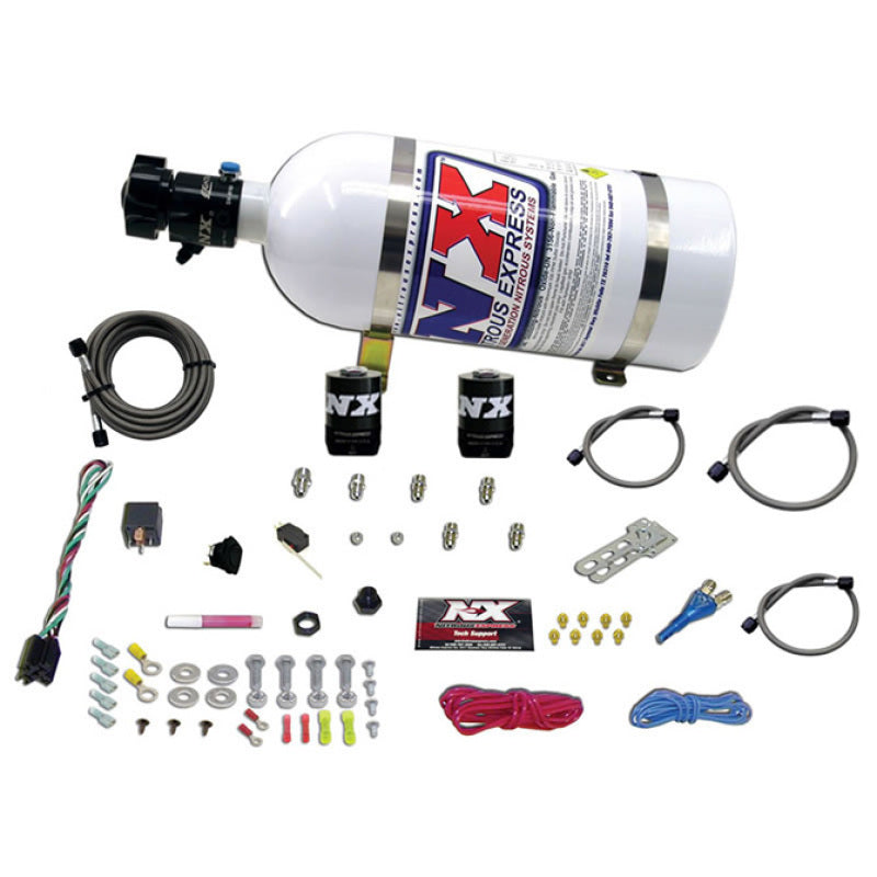 Nitrous Express GM EFI Race Single Nozzle Nitrous Kit (100-250HP) w/10lb Bottle Nitrous Systems Nitrous Express