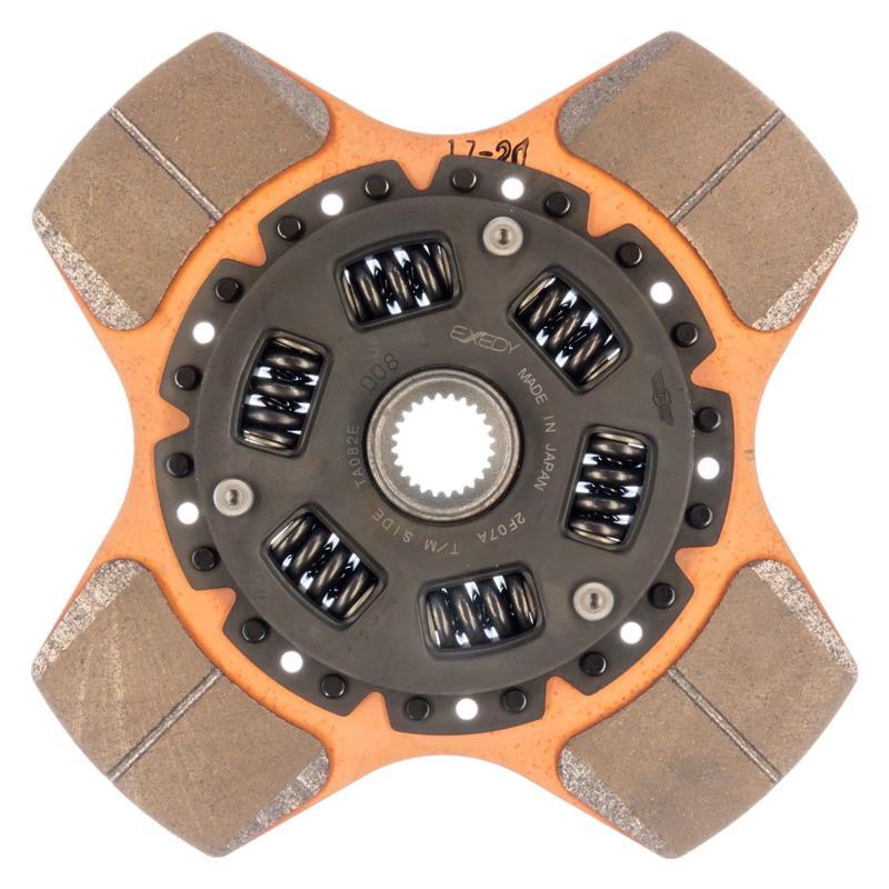 Exedy 2004-2011 Subaru WRX STI H4 Stage 2 Cerametallic 4 Puck Disc Fits 15951HDP4 Clutch Discs Exedy