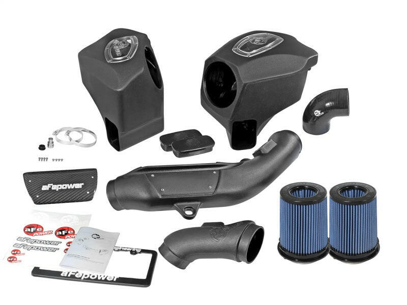 aFe Momentum Pro 5R Cold Air Intake System 15-18 BMW M3/M4 (F80/82/83) L6-3.0L (tt) S55 Cold Air Intakes aFe