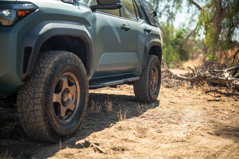 DV8 2025+ Toyota 4Runner OE Plus Side Steps - Micro-Texture Black Side Steps DV8 Offroad
