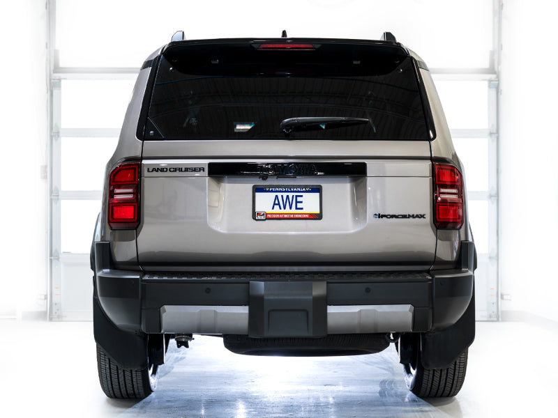 AWE Tuning 2024+ Toyota Land Cruiser / 2025+ Toyota 4Runner 0FG Cat-Back Exhaust w/ BashGuard Catback AWE Tuning