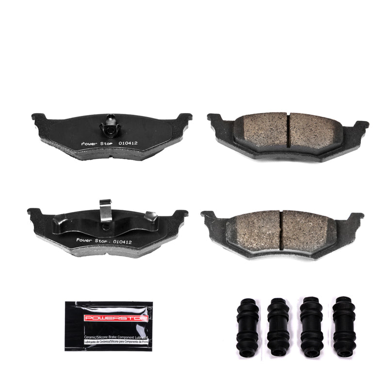 Power Stop 99-04 Chrysler 300M Rear Z23 Evolution Sport Brake Pads w/Hardware Brake Pads - Performance PowerStop
