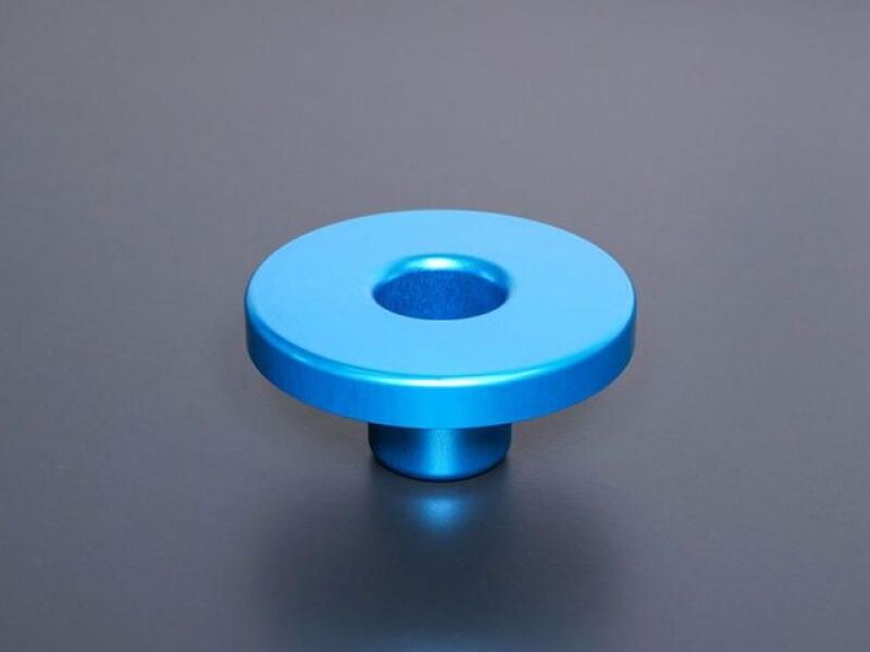 Cusco Rear Differential Rigid Mount Collar Rear Side 2021+ Toyota GR Yaris 1.6L AWD - Blue Bushing Kits Cusco