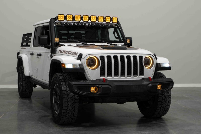 Diode Dynamics Jeep JL SS5 Sport CrossLink Windshield - Yellow Combo Lightbar Kit Light Bars & Cubes Diode Dynamics