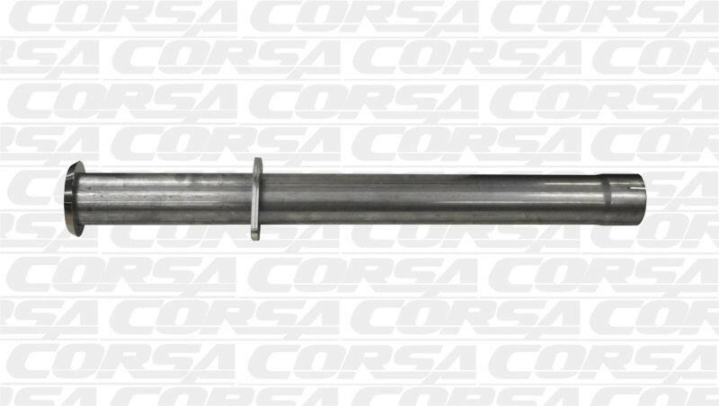 Corsa 2011-14 Ford F-150 Raptor 6.2L V8 133in Wheelbase Xtreme Cat-Back Resonator Delete Kit Exhaust Resonators CORSA Performance