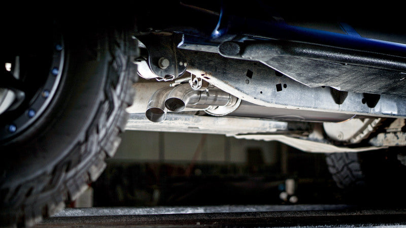 Stainless Works 2011-14 Ford F-150 Raptor Exhaust X-Pipe Resonator Dump In Front Of Rear Axle Catback Stainless Works