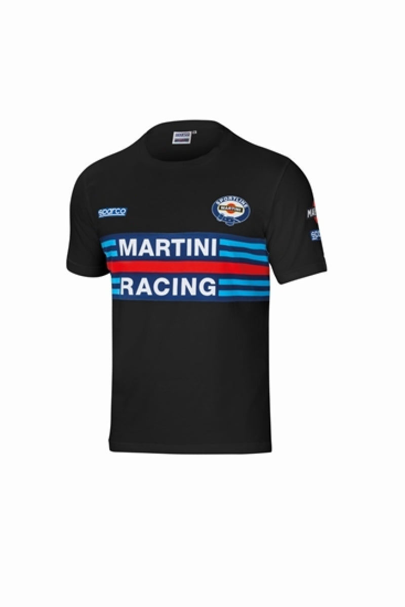 Sparco T-Shirt Martini-Racing Medium Black Shirts SPARCO