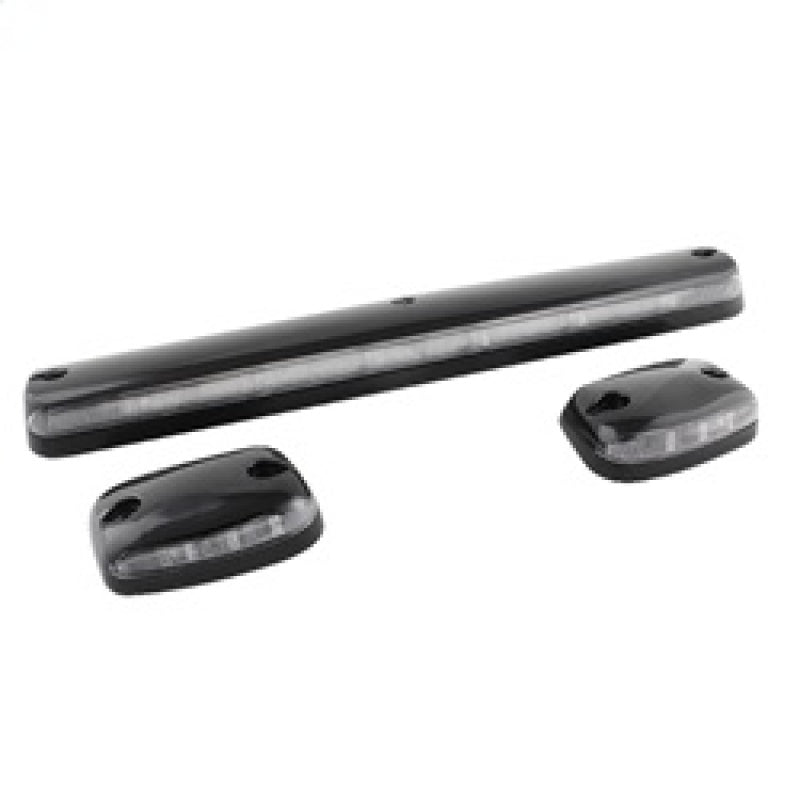 xTune Chevy Silverado 07-13 Amber LED Cab Roof Lights Clear ACC-LED-CS07-CR-C Sidemarkers & Indicators SPYDER