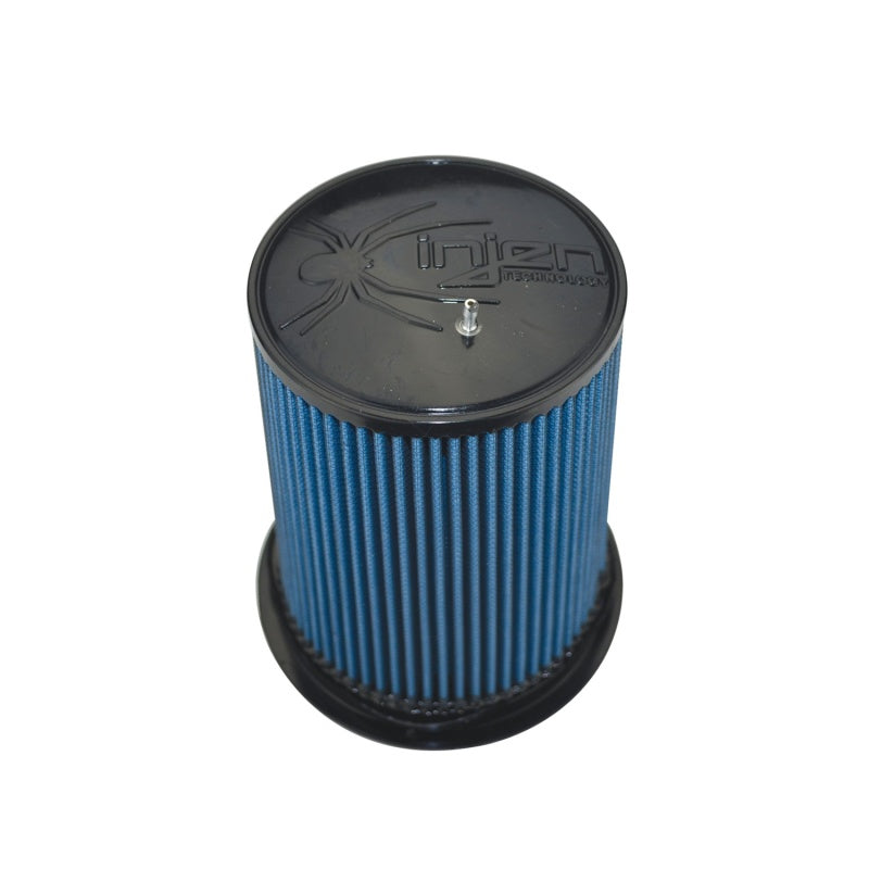 Injen SuperNano-Web Air Filter 5in Flange ID 7in Base/ 7.9in Height/ 5in Top/ Filter Monitor Nipple Air Filters - Drop In Injen