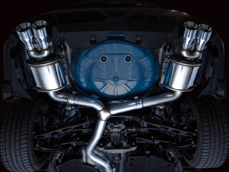 AWE Tuning 2022+ VB Subaru WRX Touring Edition Exhaust - Chrome Silver Tips Catback AWE Tuning