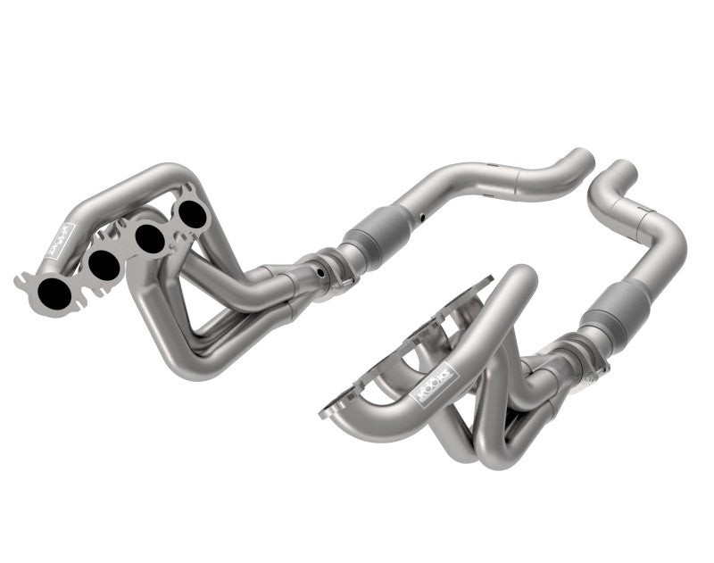 Kooks 2020 Mustang GT500 5.2L 2in x 3in SS Headers w/GREEN Catted Connection Pipe Headers & Manifolds Kooks Headers