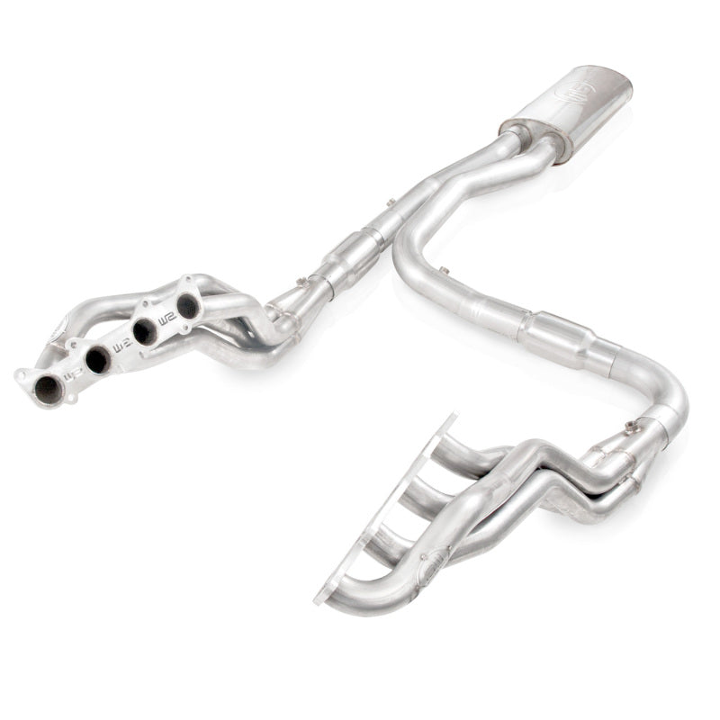 Stainless Works 2011-14 F-150 5.0L 1-3/4in Primaries 3in High-Flow Cats X-Pipe Headers & Manifolds Stainless Works