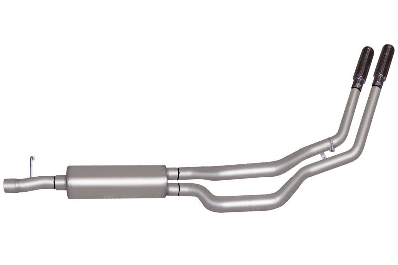 Gibson 11-16 Ford F-250 Super Duty XL 6.2L 2.5in Cat-Back Dual Sport Exhaust - Stainless Catback Gibson