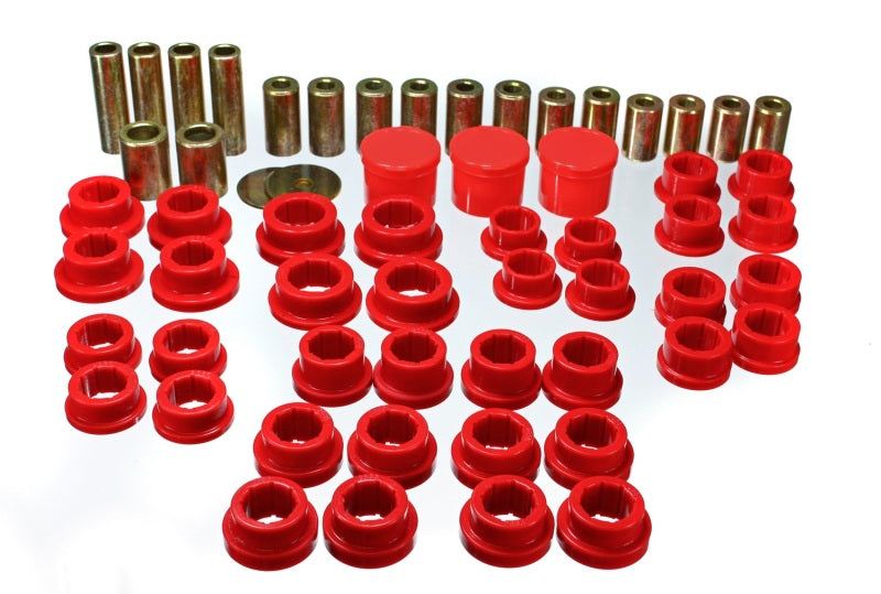 Energy Suspension 02-09 350Z / 03-07 Infiniti G35 Coupe Red Rear Control Arm Bushing Set Bushing Kits Energy Suspension