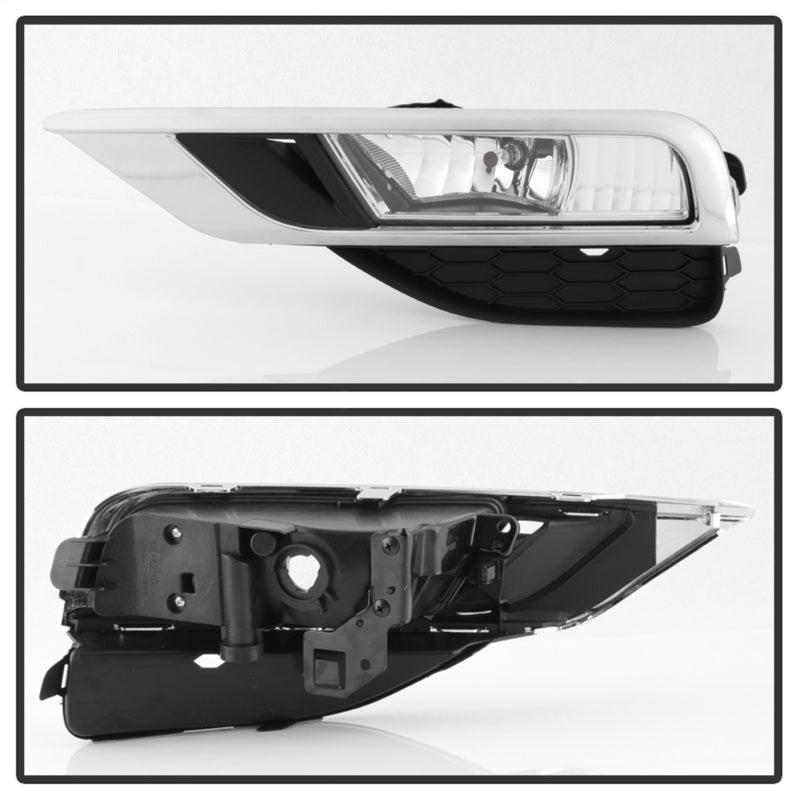 Spyder Honda CRV 2015-2016 OEM Fog Lights W/Switch and Cover Clear FL-HCRV2015-C Fog Lights SPYDER