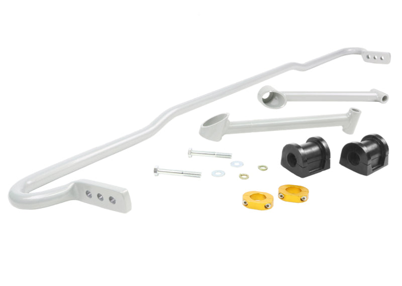 Whiteline 08+ Subaru WRX Hatch / 08-09 Subaru STi Rear 22mm Swaybar-X heavy duty Blade adjustable (i Sway Bars Whiteline
