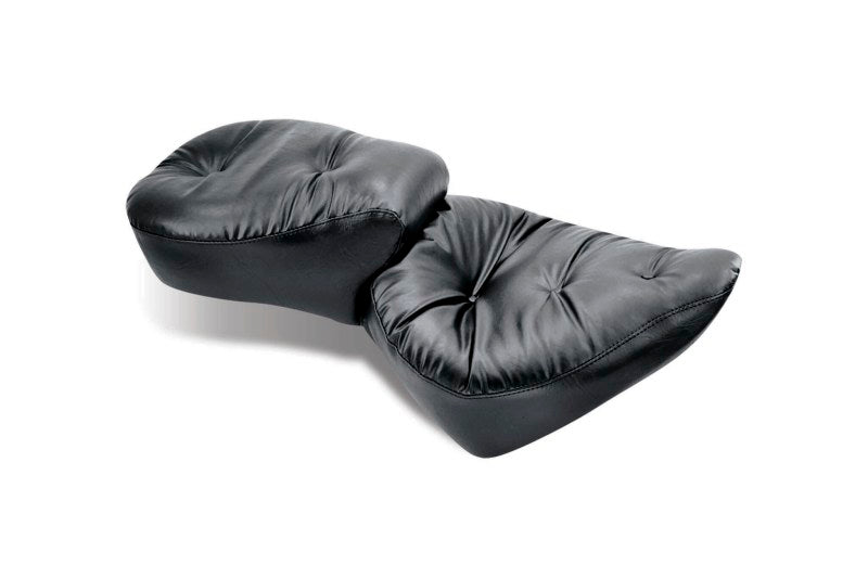 Mustang 84-06 Harley Standard Rear Tire Wide Touring 1PC Seat Regal - Black One-Piece Motorcycle Seats Mustang Motorcycle