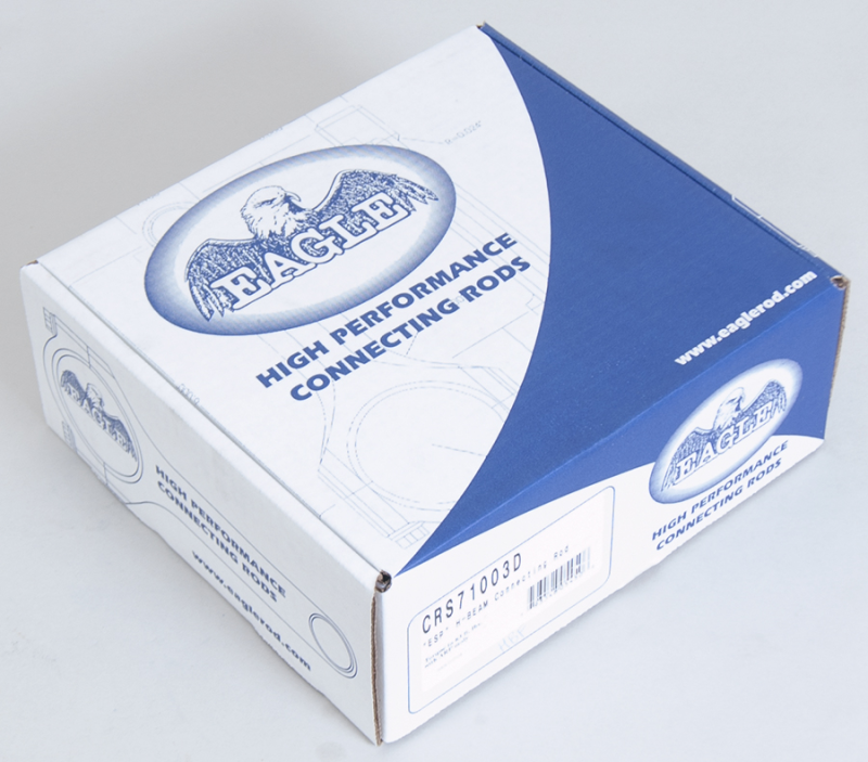 Eagle Chevy Big Block 2.200in Journal .990in Pin H-Beam Connecting Rods (Set of 8) Connecting Rods - 8Cyl Eagle