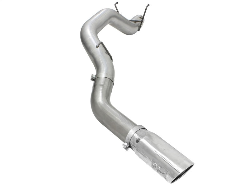 aFe MACHForce XP 5in DPF-Back SS Exht Dodge RAM 13-14 6.7L (td) Mega Cab w/ Polished Tip DPF Back aFe