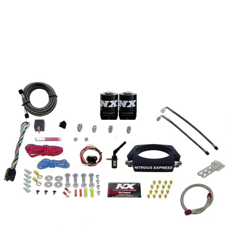 Nitrous Express 2014+ GM 6.2L Truck Nitrous Plate Kit (35-300HP) w/o Bottle Nitrous Systems Nitrous Express