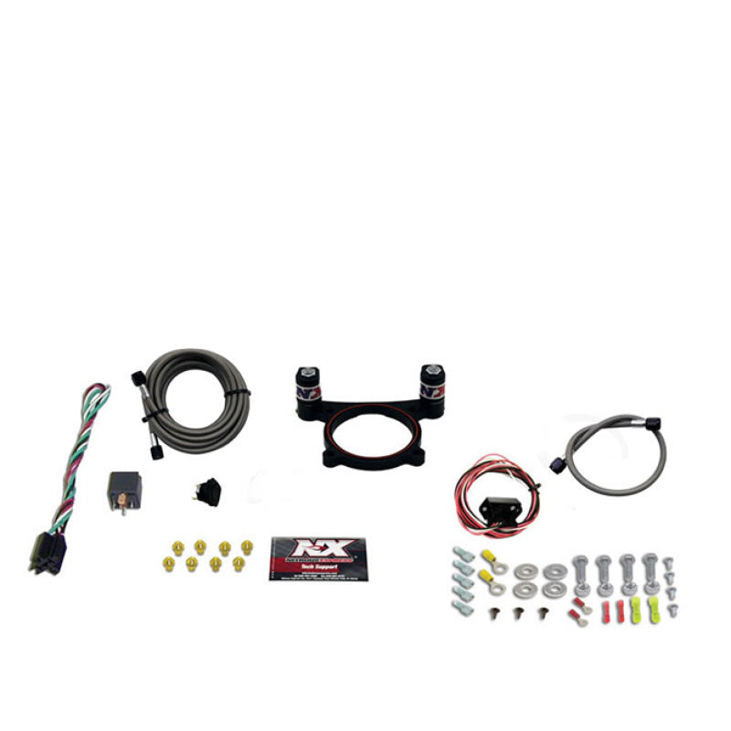 Nitrous Express 11-15 Ford Mustang GT 5.0L Coyote 4 Valve Nitrous Plate Kit (50-200HP) w/o Bottle Nitrous Systems Nitrous Express