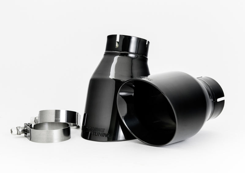 AWE Tuning Audi C7.5 A6 3.0T Touring Edition Exhaust - Quad Outlet Diamond Black Tips Catback AWE Tuning