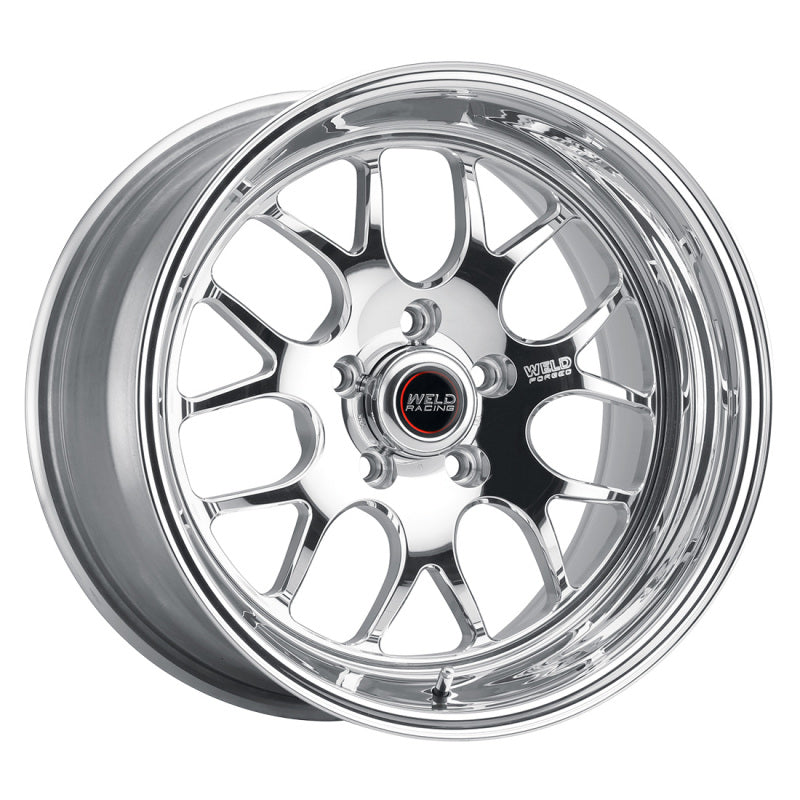 Weld S77 17x10 / 5x5 BP / 7.2in. BS Polished Wheel (High Pad) - Non-Beadlock Wheels - Forged Weld