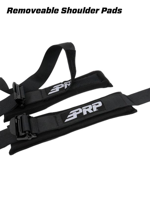 PRP 5.2 Harness w/ Removable Pads on Shoulder Seat Belts & Harnesses PRP Seats