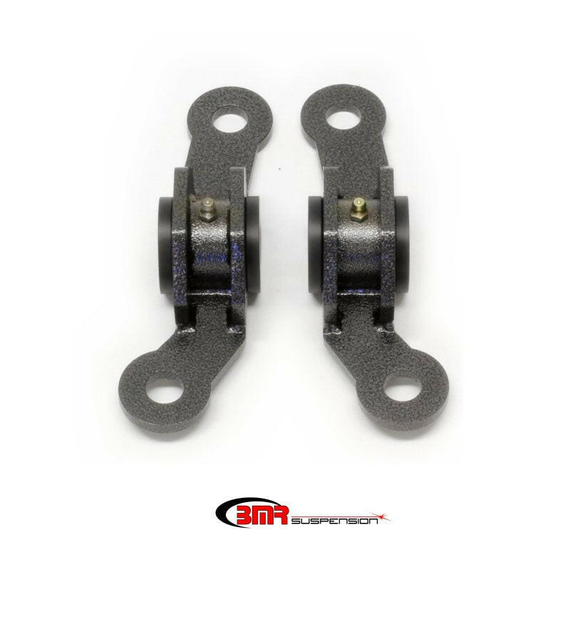 BMR 10-15 5th Gen Camaro Rear Upper Control Arm Bushing Kit (Delrin) - Black Hammertone Bushing Kits BMR Suspension