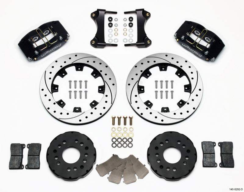 Wilwood Dynapro Radial Front Kit 12.19in Drilled 95-99 Mitsubishi Eclipse (*Line Kit Needed*) Big Brake Kits Wilwood