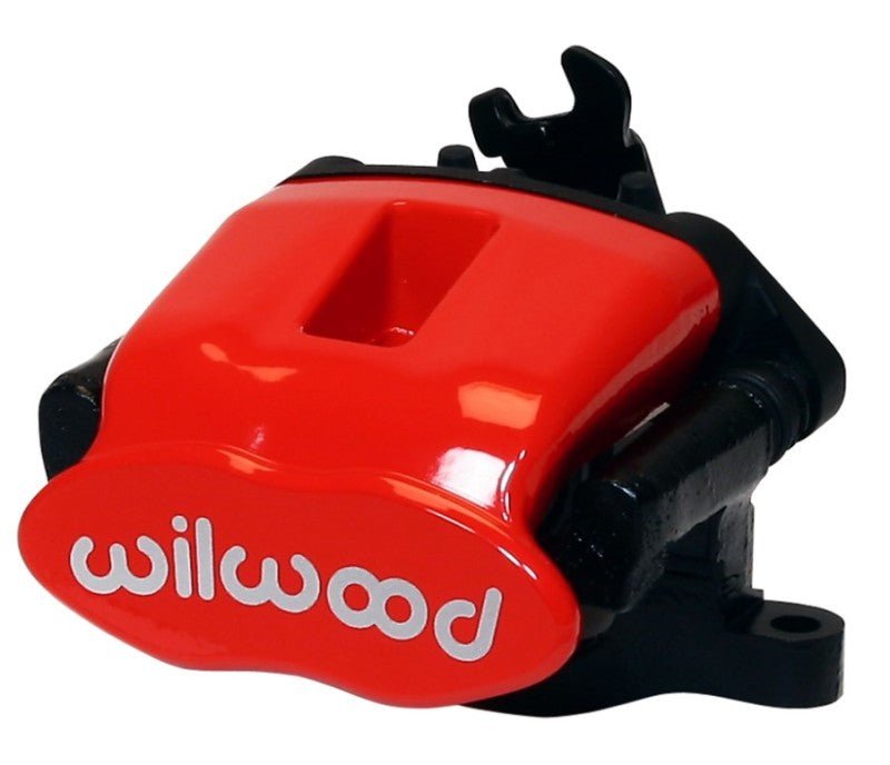 Wilwood Caliper-Combination Parking Brake-Pos 1-R/H-Red 34mm piston .81in Disc Brake Calipers - Perf Wilwood