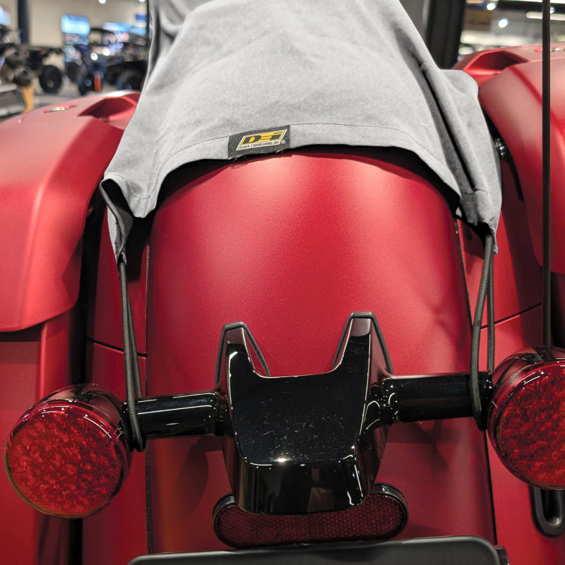 DEI Motorcycle Seat Shade w/Hooks/Straps/Storage Bag Seat Covers DEI