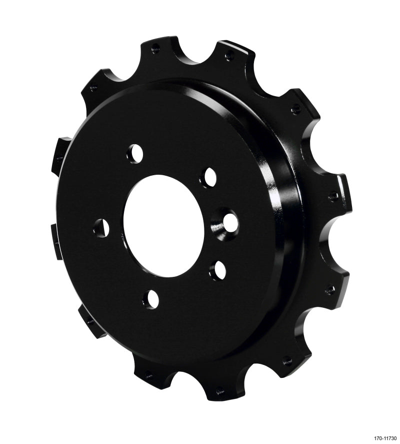 Wilwood Hat-Park Brake 2.01in Offset 5 x 4.72 - 12 on 10.75in Brake Rotors - 2 Piece Wilwood