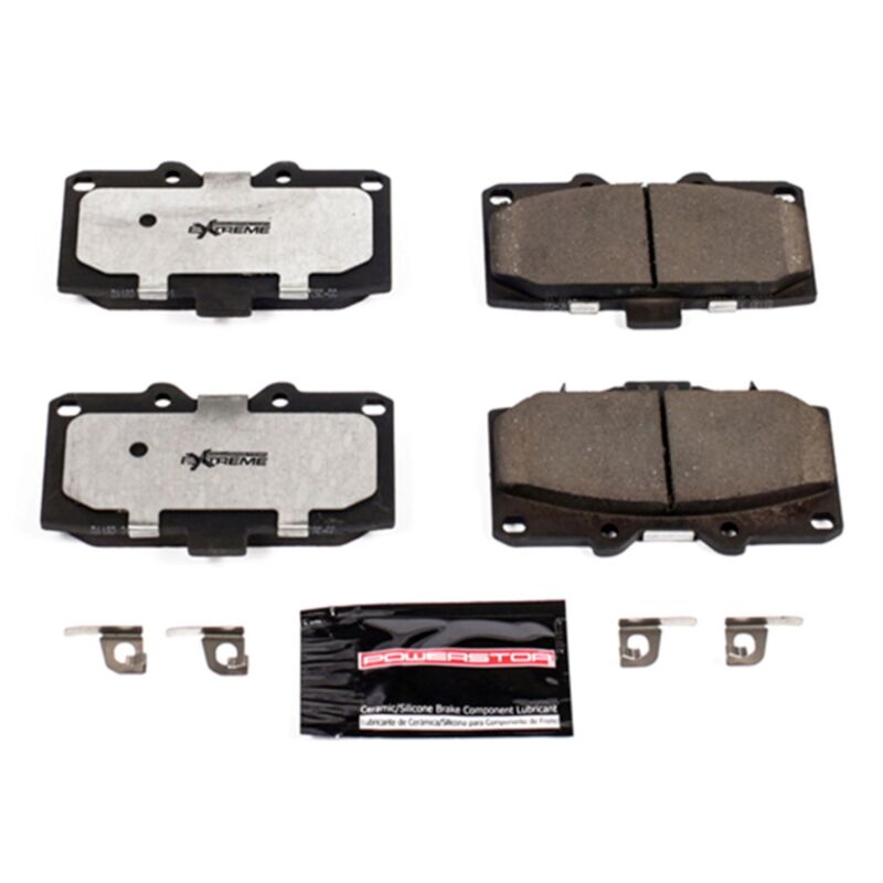 Power Stop 06-07 Subaru Impreza Front Z26 Extreme Street Brake Pads w/Hardware Brake Pads - Performance PowerStop