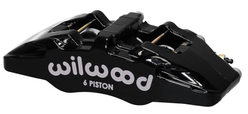 Wilwood Caliper-Forged Dynapro 6 5.25in Mount-L/H 1.62/1.12/1.12in Pistons 1.10in Disc Brake Calipers - Perf Wilwood