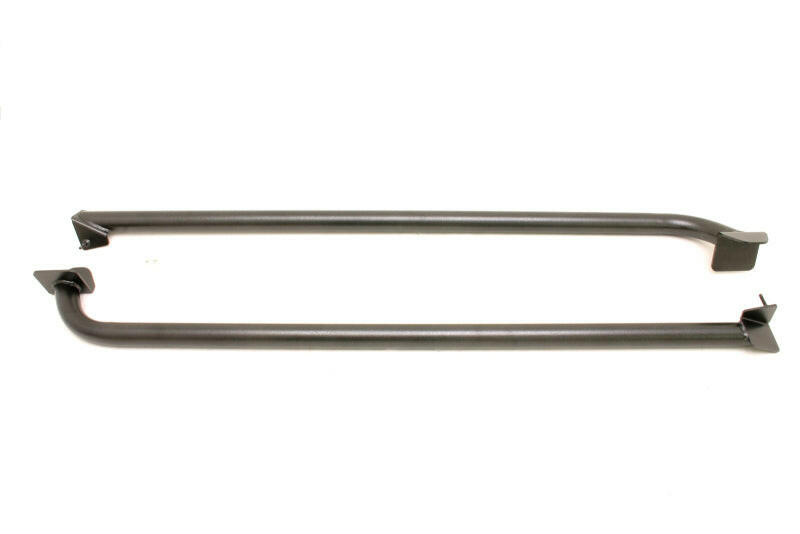 BMR 05-14 S197 Mustang Weld-On Tubular Subframe Connectors - Black Hammertone Chassis Bracing BMR Suspension