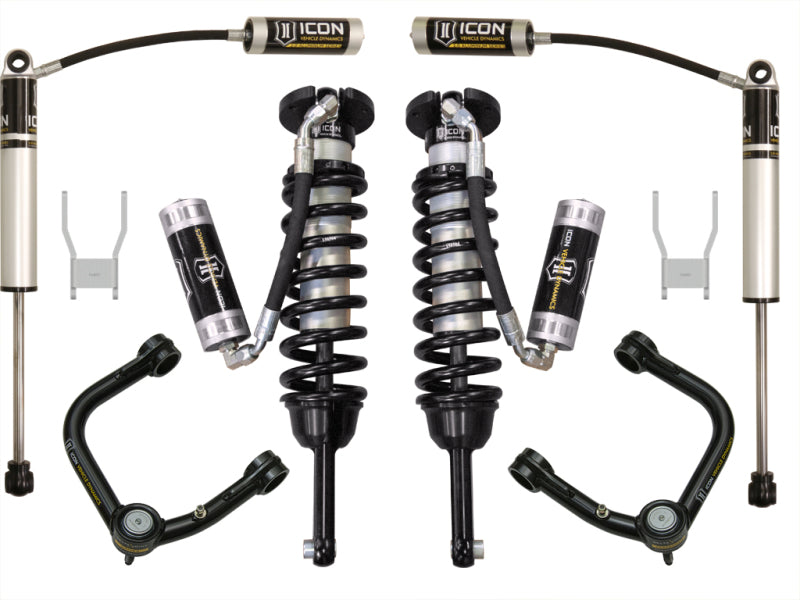 ICON 05-11 Toyota Hilux 0-3in Stage 4 Suspension System w/Tubular Uca Coilovers ICON