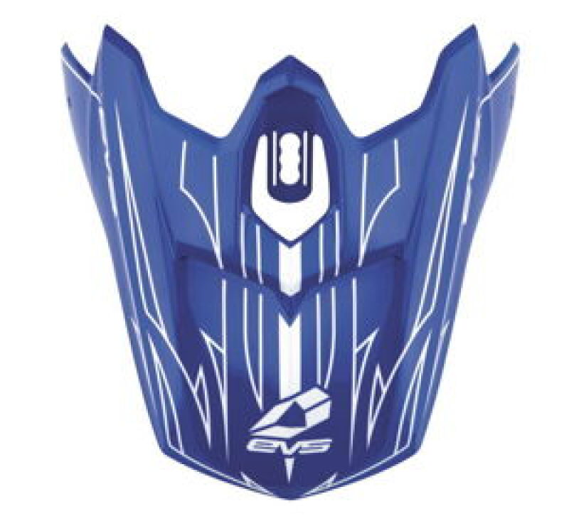 EVS T3 Pinner Visor - Blue/White Helmets and Accessories EVS
